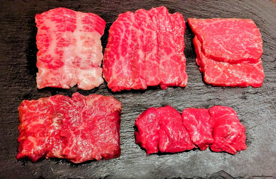 焼肉ぽんちゃんの厳選焼肉セット200グラム（冷凍）
